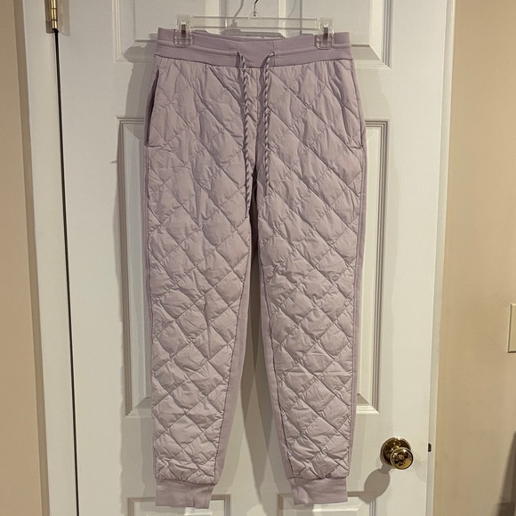 Athleta Pants - Athleta Apres Ski‎ Down Jogger Pants Shasta Purple size 6